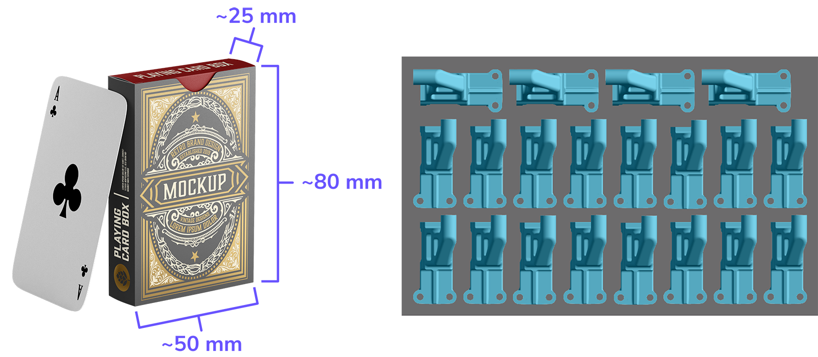 Ideal Part Size per Quantity per Build