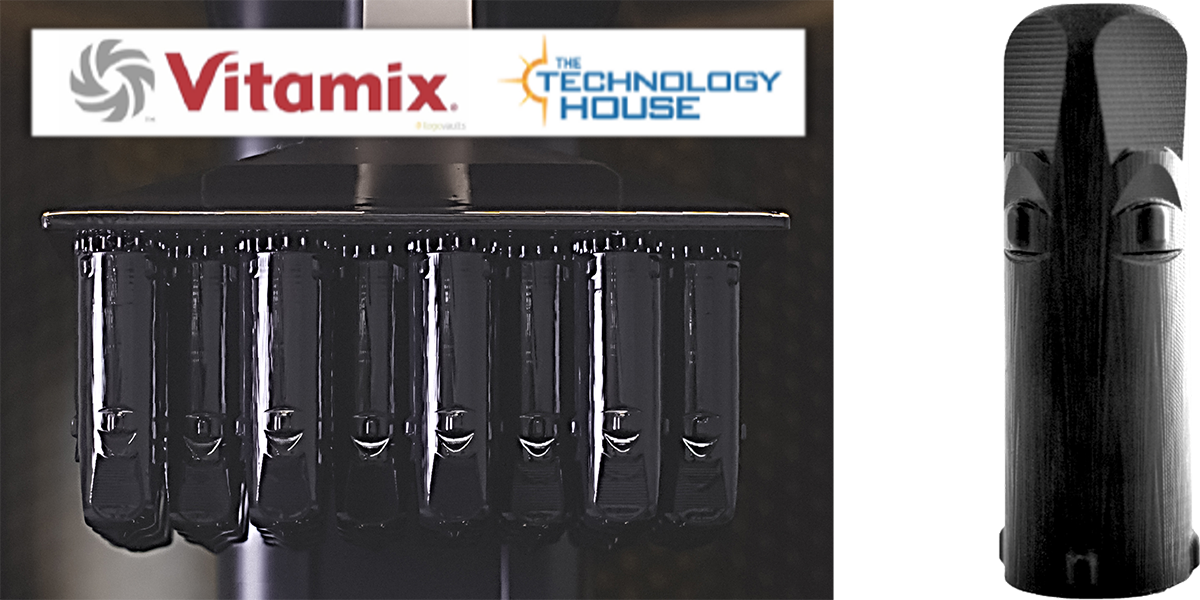 Vitamix rinse nozzle redesign