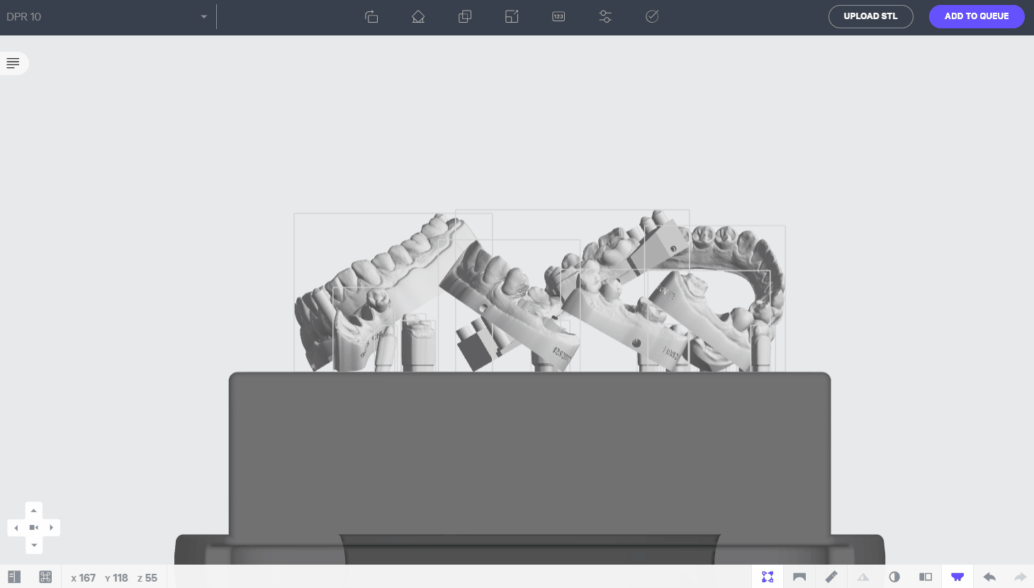 Animation of orienting parts Animation of orienting parts