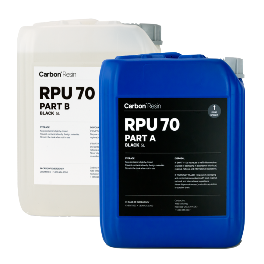 Cans of RPU 70 Part A and Part B Cans of RPU 70 Part A and Part B