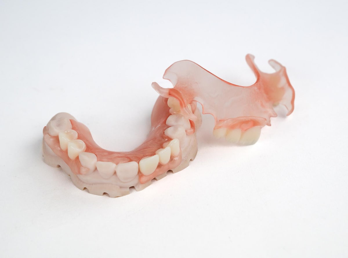 FP3D partial dentures on DPR10 models