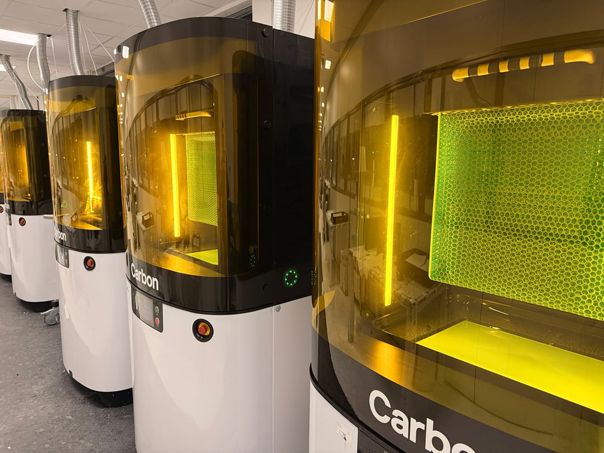 Row of Carbon Printers