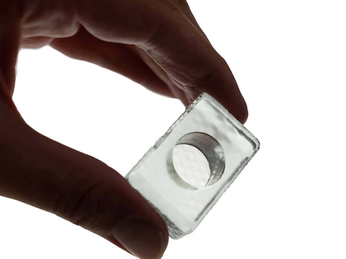 Holding a Printed 3D Part