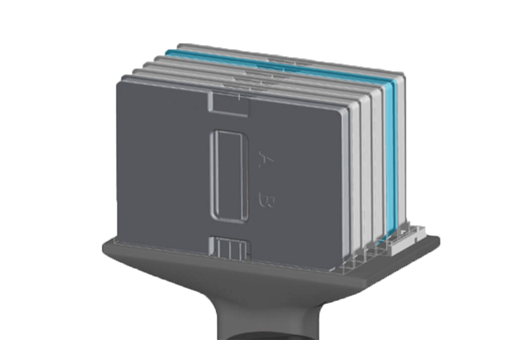 CAD drawing of medical device