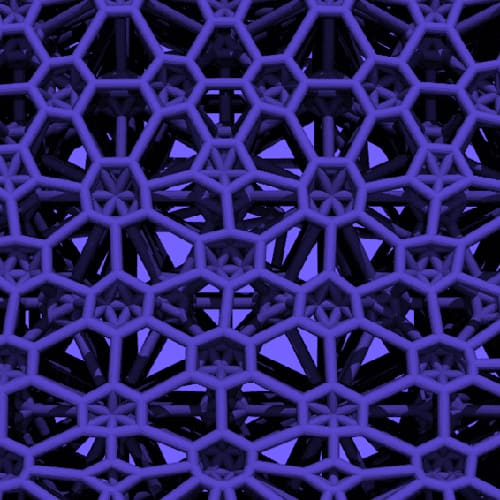 Purple lattice