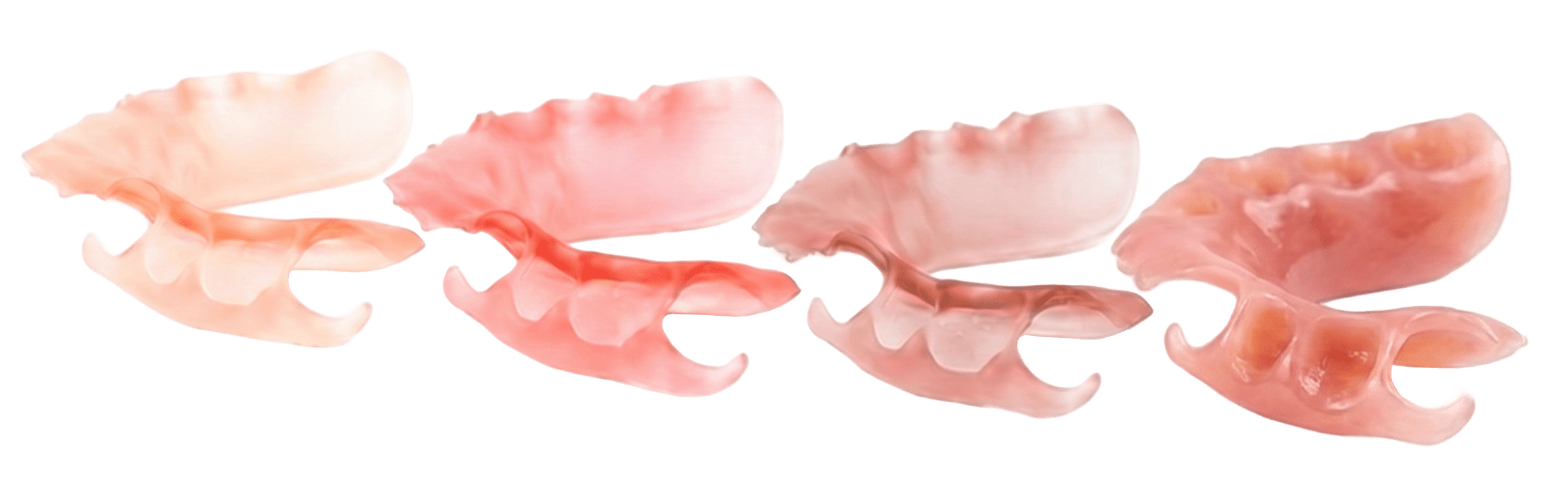 Original Pink | Light Reddish Pink | Dark Veined | Opaque