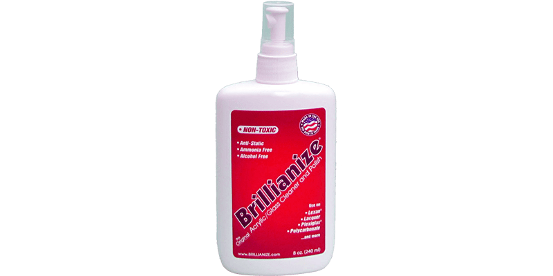 Brillianize Anti-Static Cleaner and Polish, for cleaning printer door Brillianize Anti-Static Cleaner and Polish, for cleaning printer door