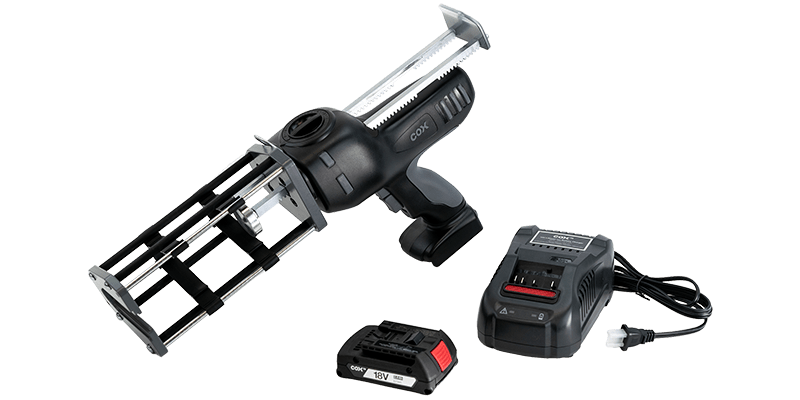 Cox Dual-Drive Resin Dispenser Cox Dual-Drive Resin Dispenser