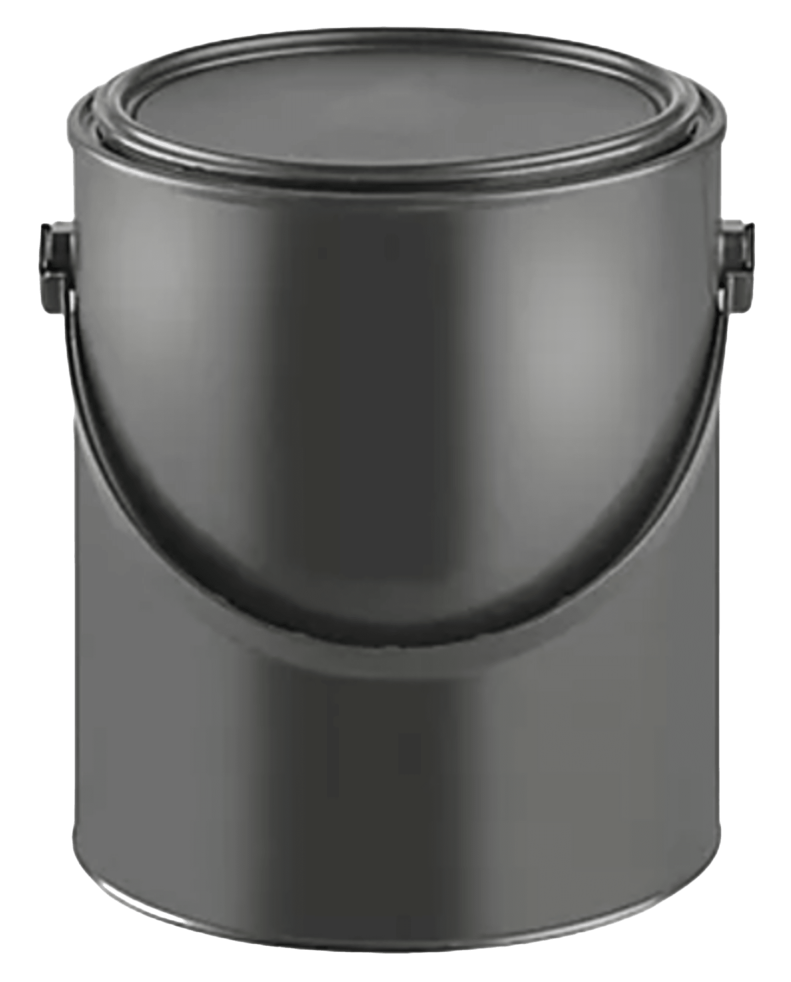 Plastic paint can and lid for vortex mixer.