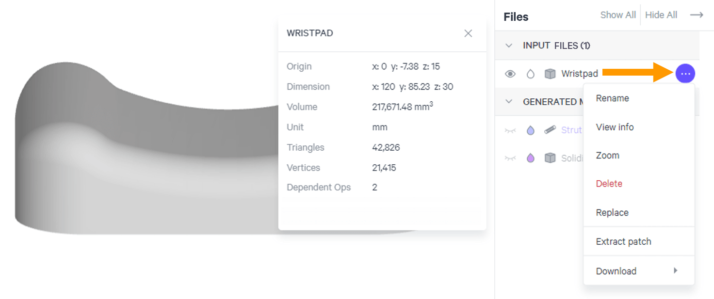 File Menu Options