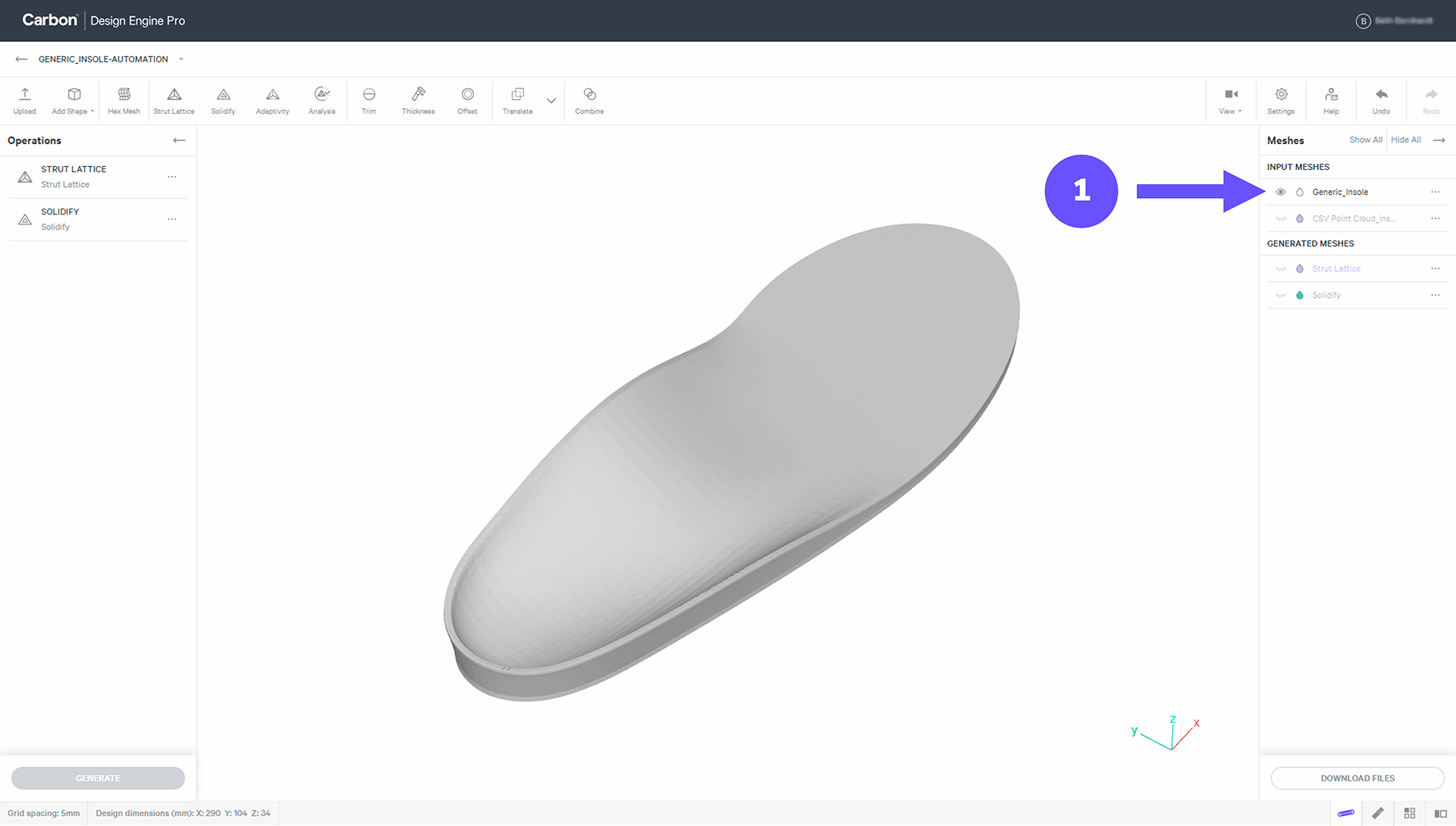 Set up Model Program