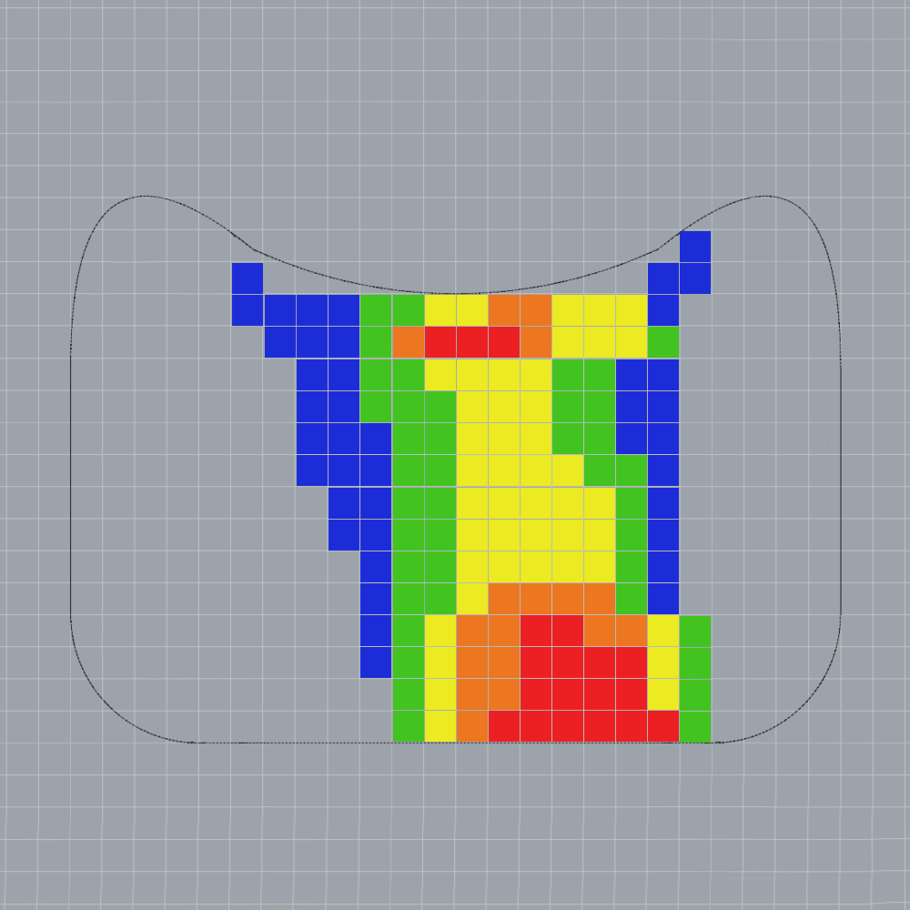Non-mapped areas