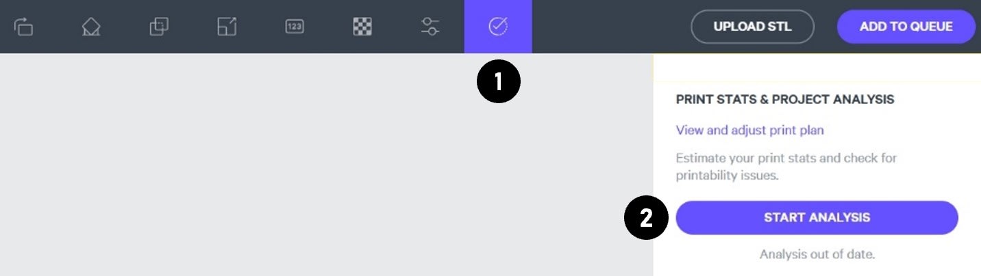 Start Analysis