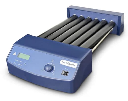 Automatic resin roller