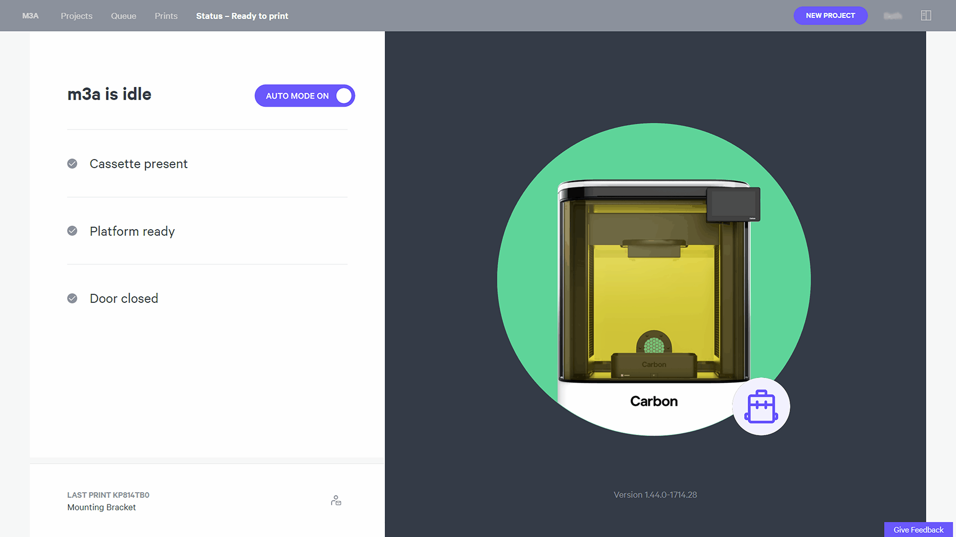 Idle Printer Status | Printing Printer Status