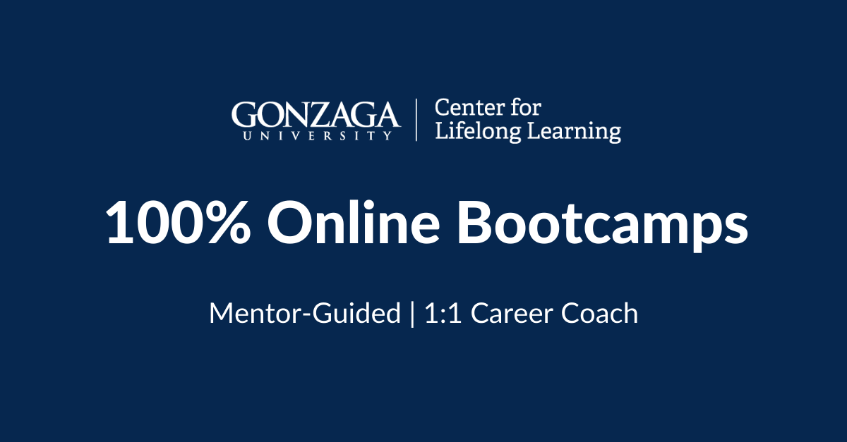 Online Cybersecurity Bootcamp Certification Gonzaga University