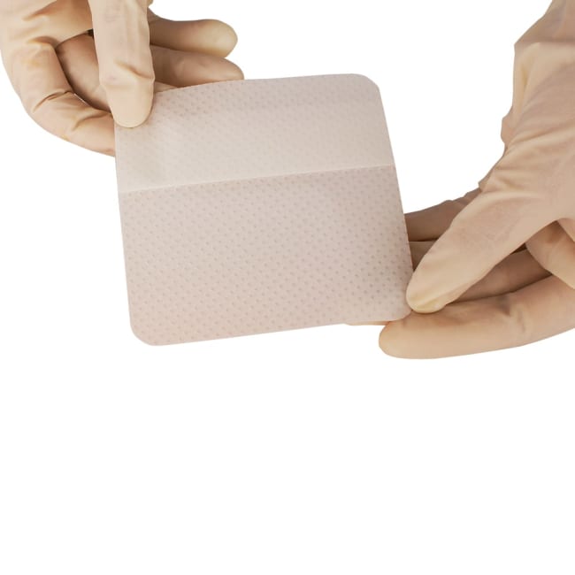 Tosidig Silikon sårkontaktlag.  7.5 x 10 cm. 20 stk/1pk. Pris pr stk.