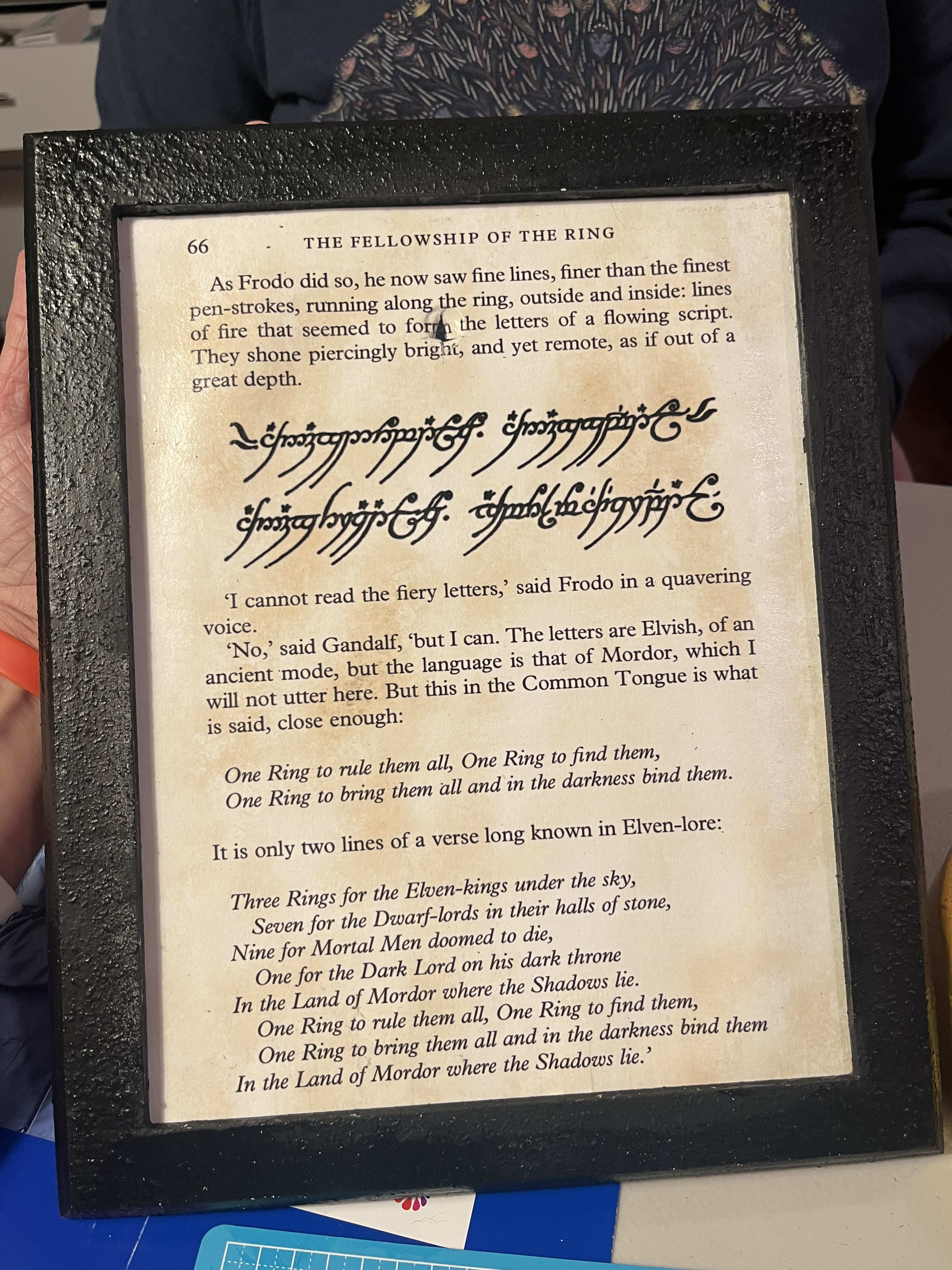 The holy frame (get it?) 