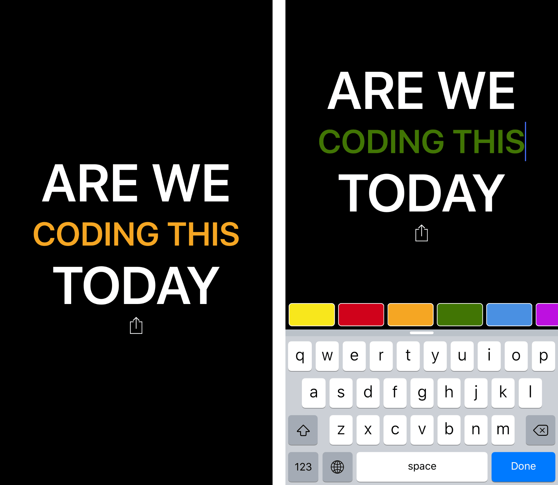 Are We Coding This Today