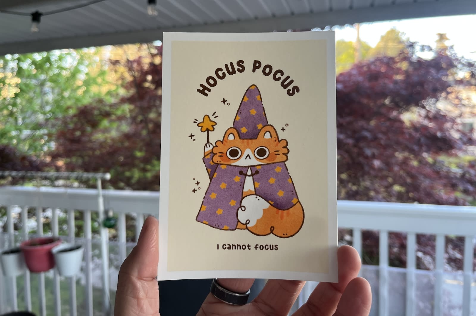 One of the best illustrations that my partner got me 