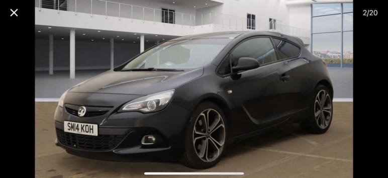 VAUXHALL ASTRA GTC