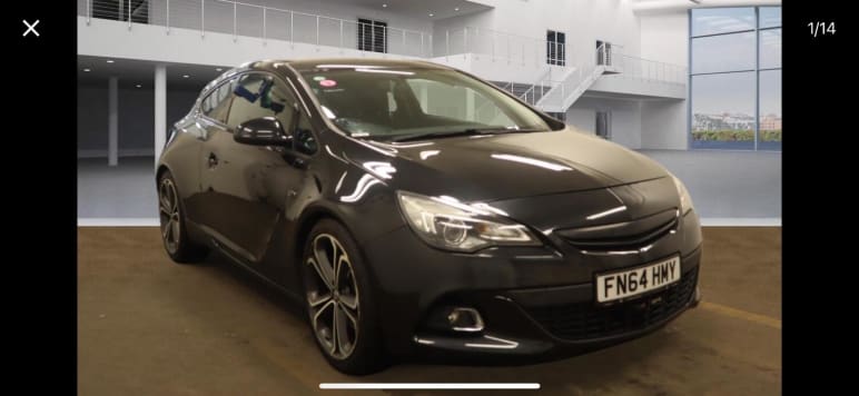 VAUXHALL ASTRA GTC