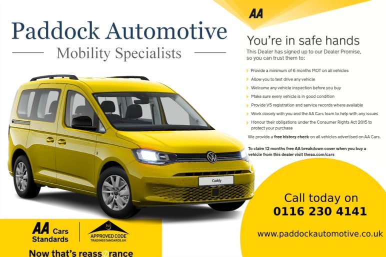 TDI XCELLENCE DSG, Automatic, Disabled, Wheelchair Accessible vehicle, WAV.