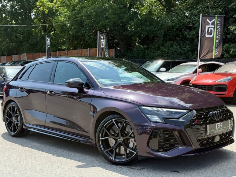 RS 3 TFSI QUATTRO VORSPRUNG - CERAMIC BRAKES -VAT QUALIFYING -MERLIN PURPLE