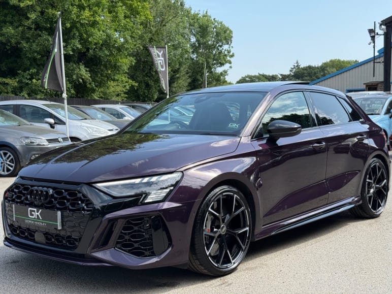RS 3 TFSI QUATTRO VORSPRUNG - CERAMIC BRAKES -VAT QUALIFYING -MERLIN PURPLE