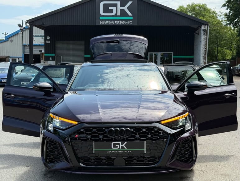 RS 3 TFSI QUATTRO VORSPRUNG - CERAMIC BRAKES -VAT QUALIFYING -MERLIN PURPLE