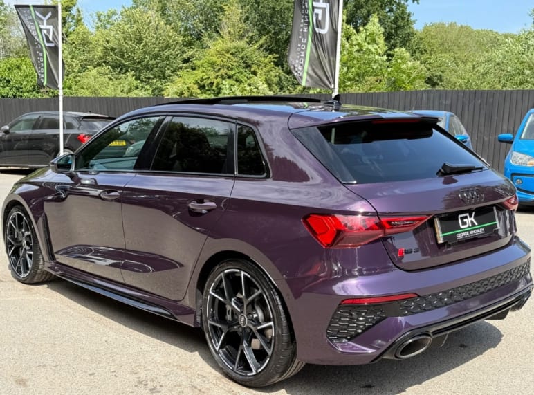 RS 3 TFSI QUATTRO VORSPRUNG - CERAMIC BRAKES -VAT QUALIFYING -MERLIN PURPLE