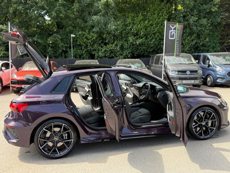 RS 3 TFSI QUATTRO VORSPRUNG - CERAMIC BRAKES -VAT QUALIFYING -MERLIN PURPLE