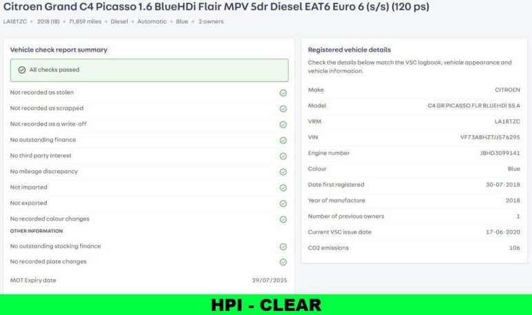 1.6 BlueHDi Flair MPV 5dr Diesel EAT6 Euro 6 (s/s)