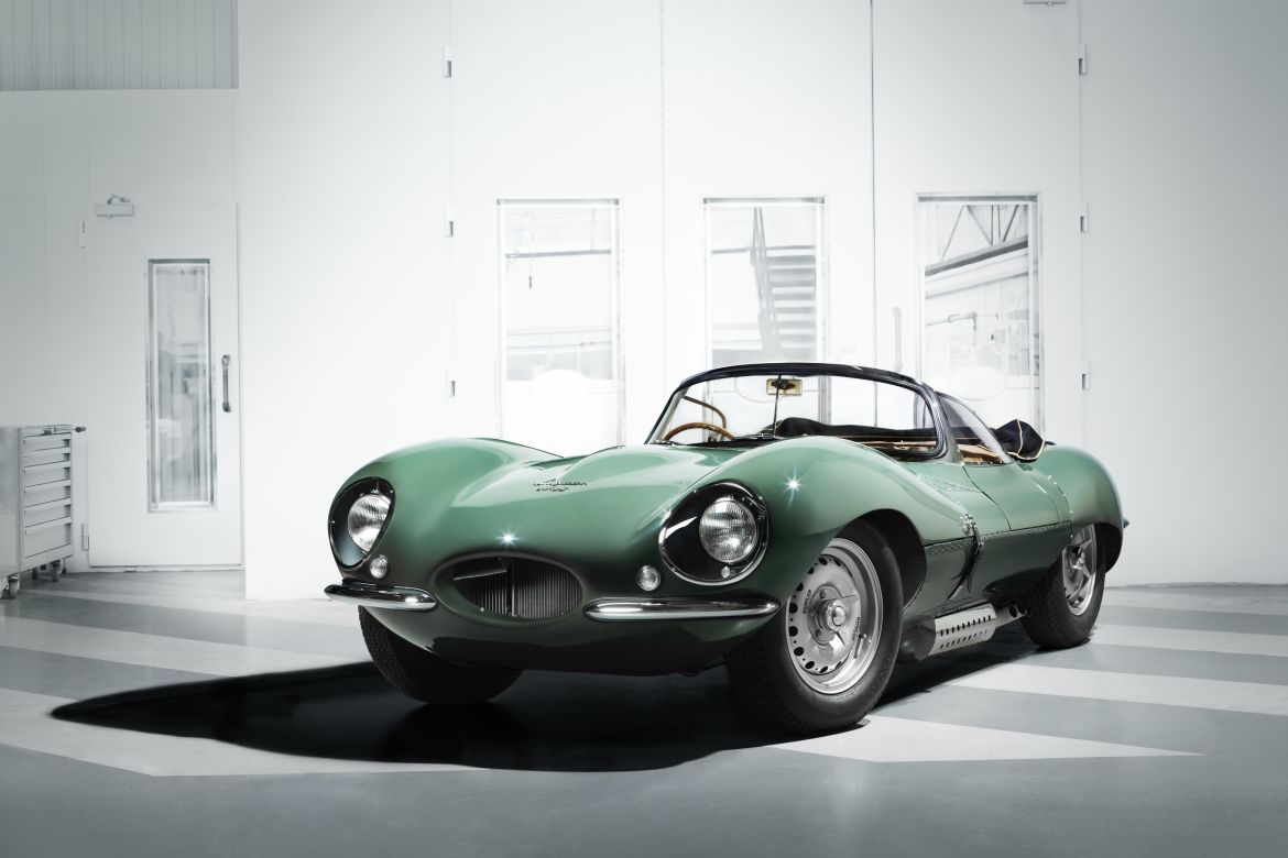 Green Jaguar XKSS