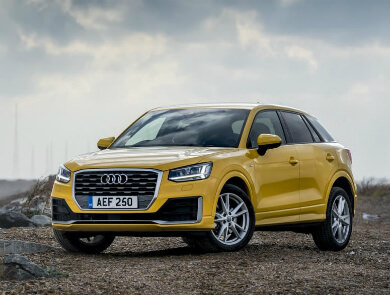 Audi SQ2 Yellow