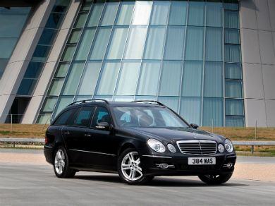 Mercedes E-Class in black