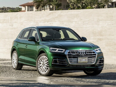 Green Audi Q5