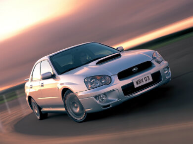 Subaru Impreza in silver