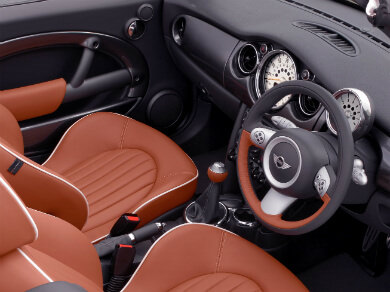 Mini Convertible interior