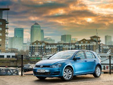 Volkswagen Golf in Blue