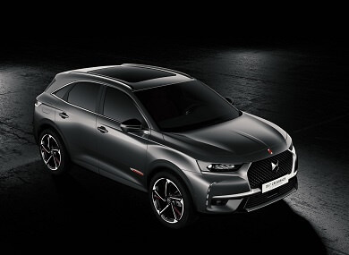 DS7 Crossback SUV in grey