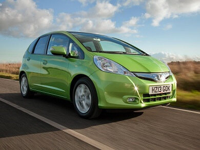 Honda Jazz IMA in green