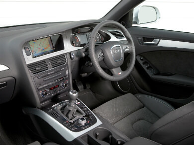 Audi A4 interior