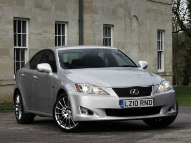 Lexus IS in silver