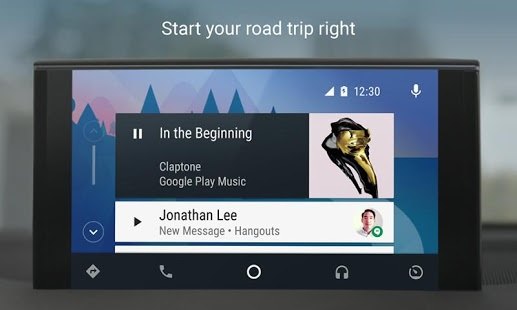 image of android auto vehicle system