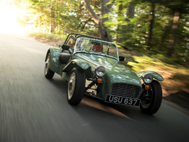 Caterham Seven in green