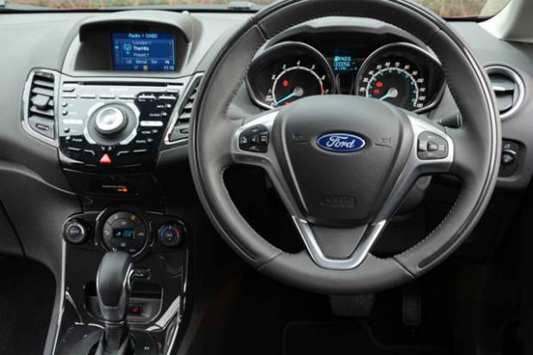 Ford Fiesta with automatic gearbox