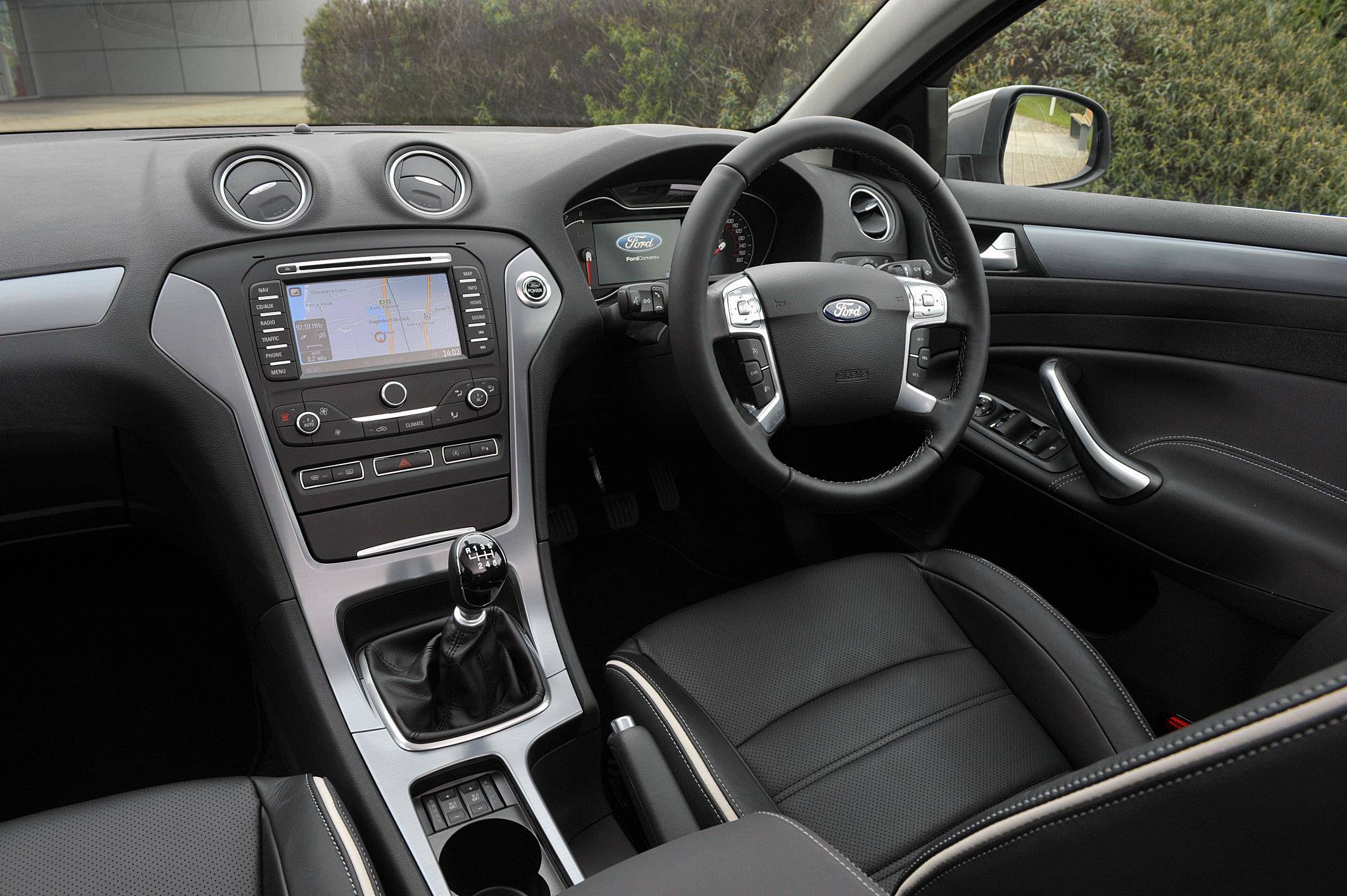 image of a ford mondeo car interior