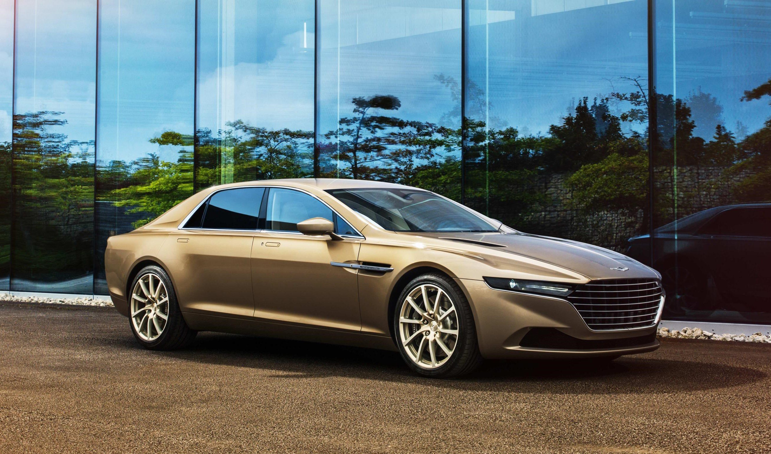 image of a concept aston martin lagonda car exterior