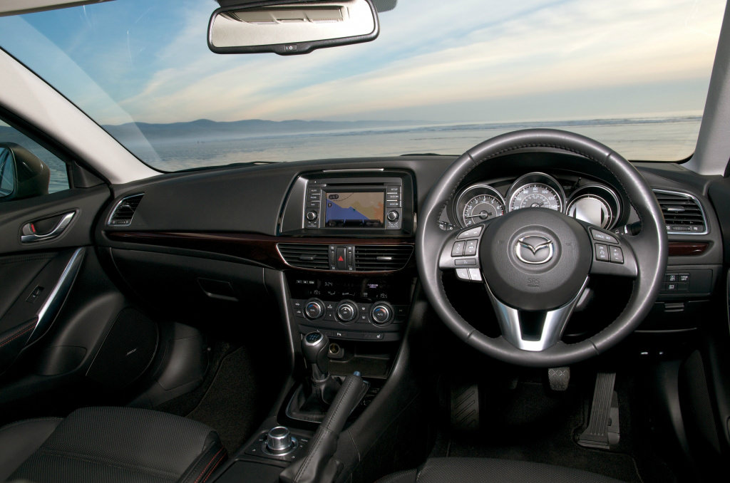 image of a mazda 6 car interior